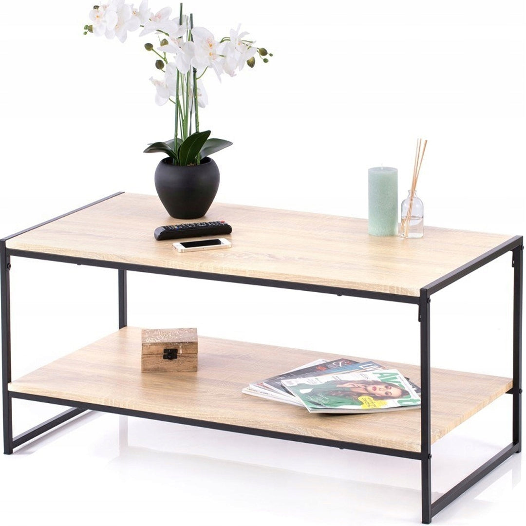 Homede Coxe Couchtisch, braun 