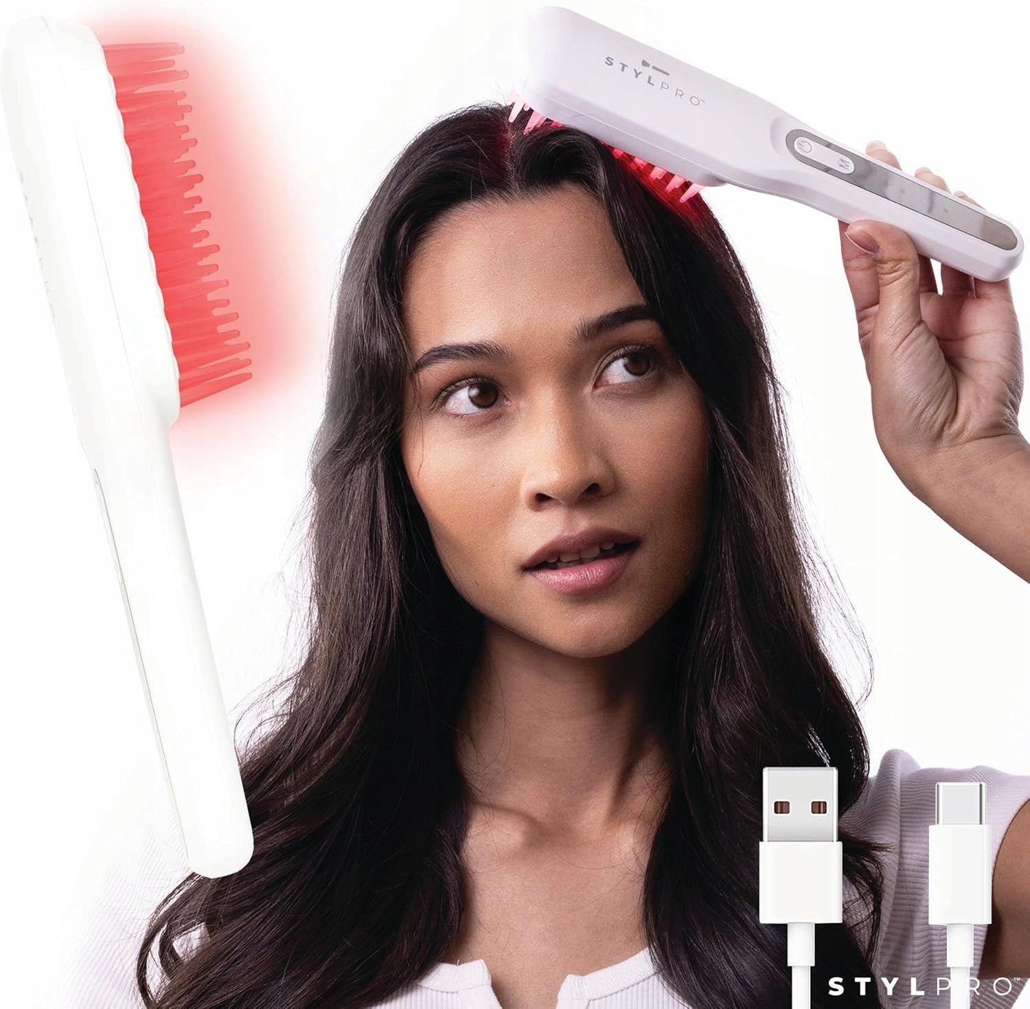 STYLPRO Red & Infrared Thermal Brush, Thermal Brush
