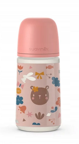 Buteliukas Suavinex 270 ml, Forest Pink