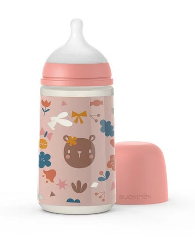 Buteliukas Suavinex 270 ml, Forest Pink