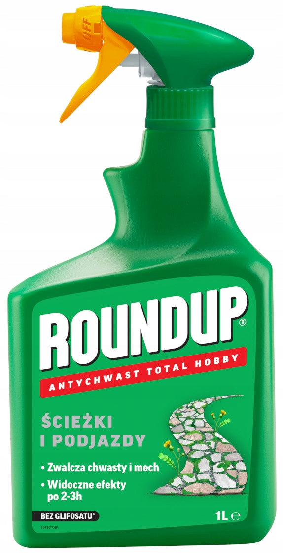 SUBSTRAL Roundup Anti-weed randap for weeds and moss 1L - works in 2 hours!