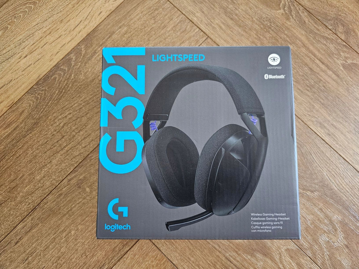 SŁUCHAWKI BEZPRZEWODOWE NAUSZNE LOGITECH G321 LIGHTSPEED BT / NOWE! OKAZJA!