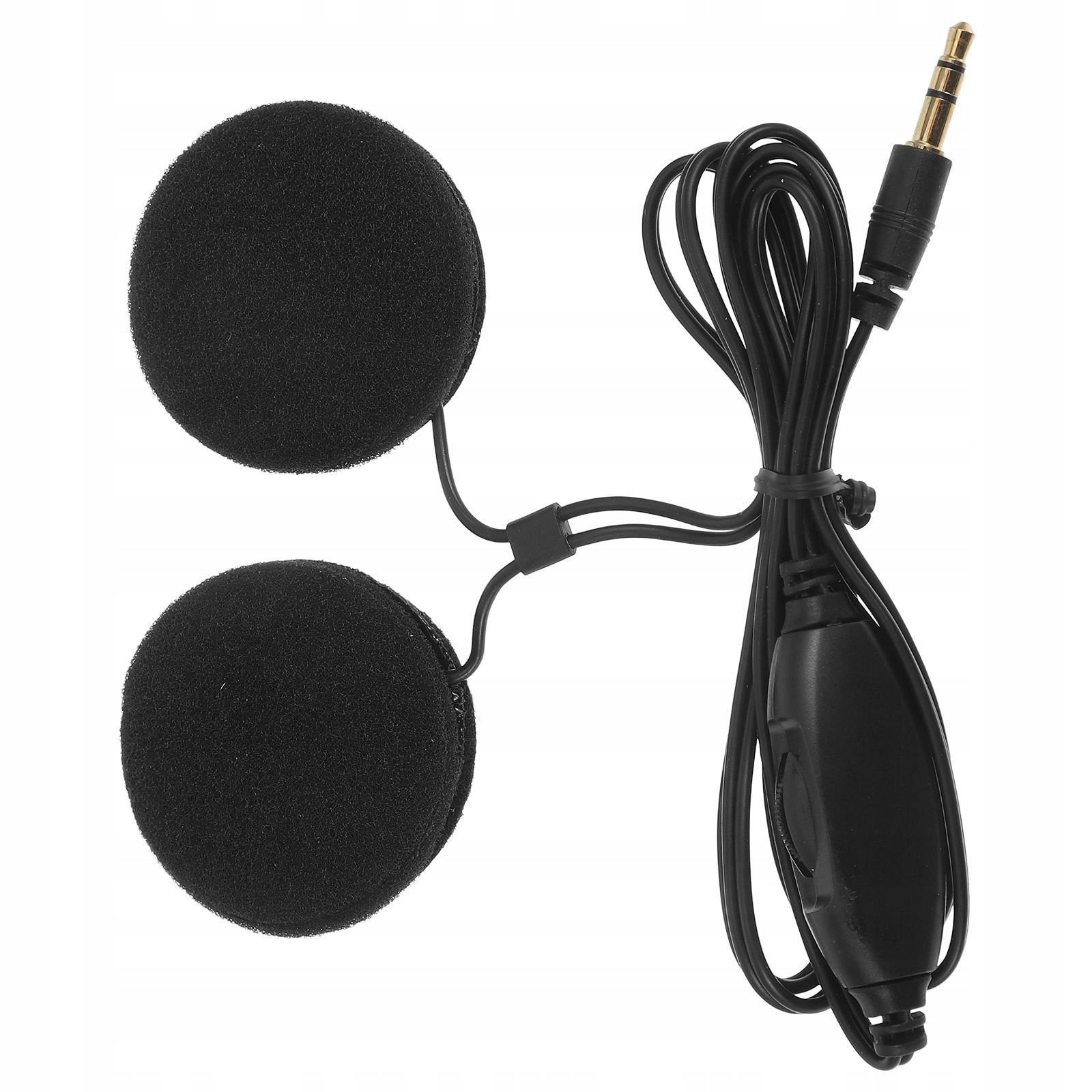 SŁUCHAWKI MOTOCYKLOWE DO KASKU 3.5 MM 2 SZTUKI