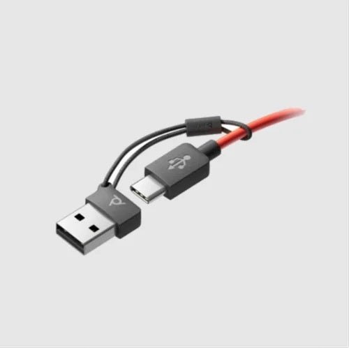 SŁUCHAWKI NAUSZNE PLANTRONICS POLY BLACKWIRE C3320 USB-C USB-A GW24 Brand Poly