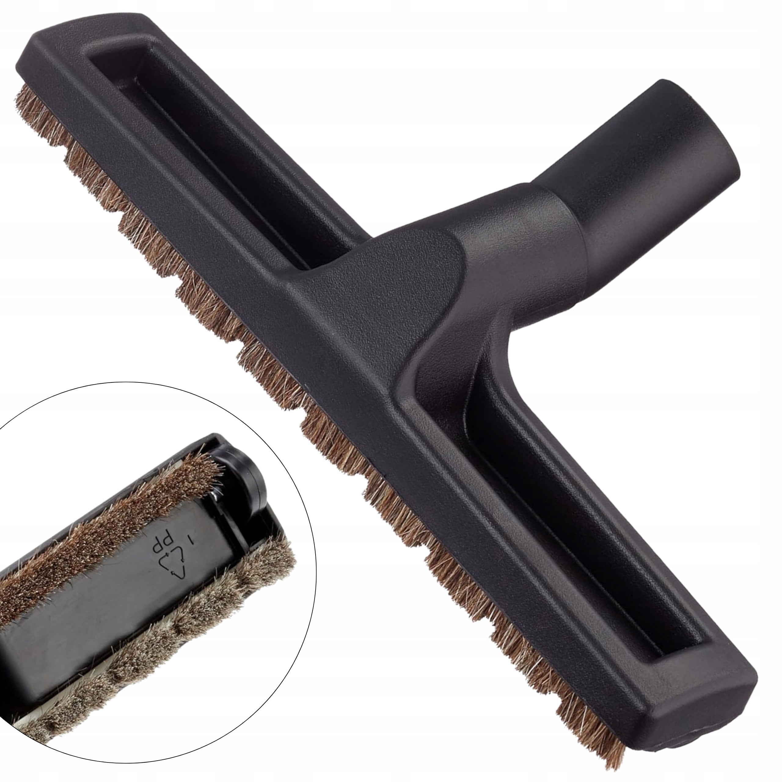 SUCTION BRUSH PARQUET PVC PANELS for KARCHER WD2 WD3 WD4 WD5 WD6 SE 35mm Dominant color black