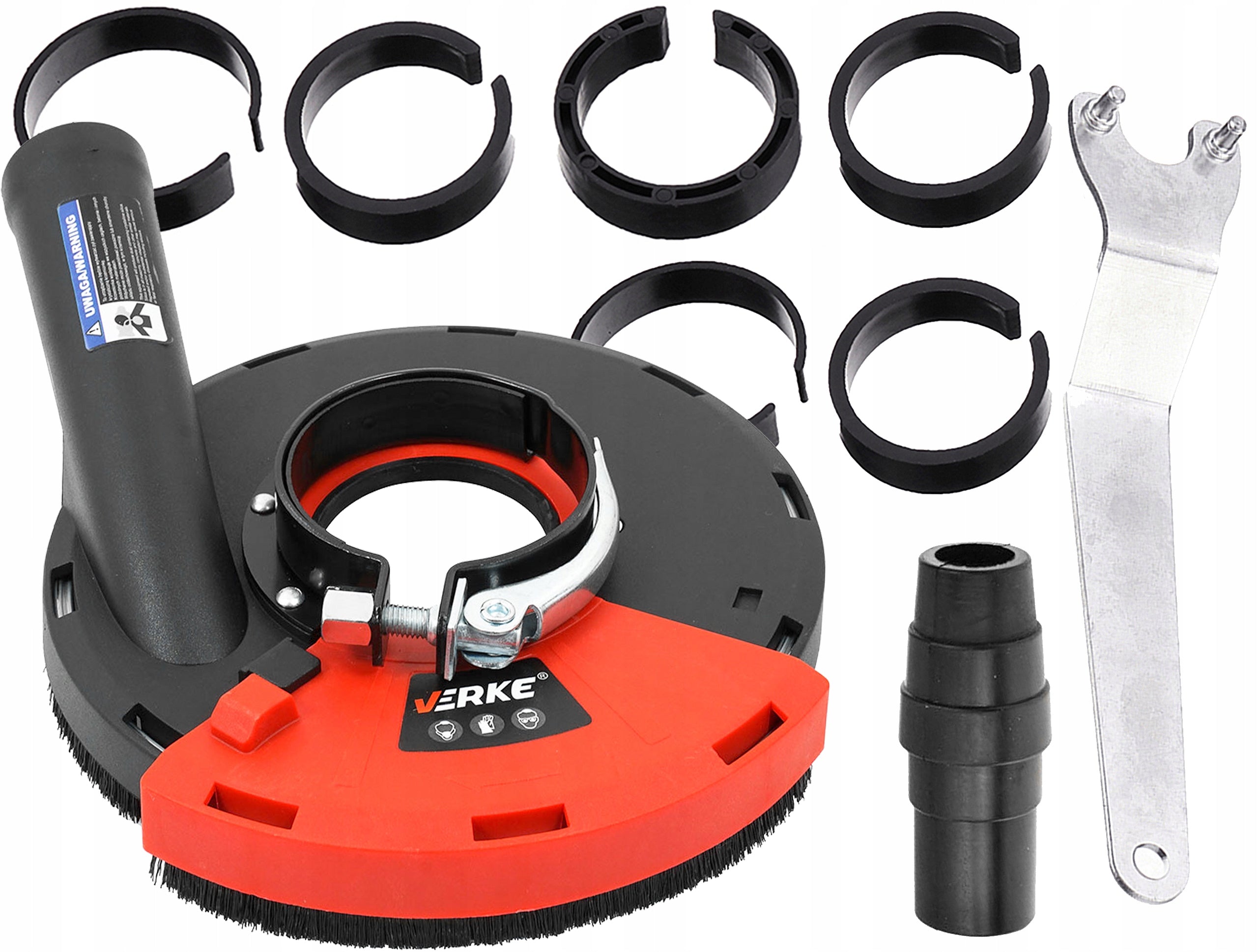 SUCTION COVER FOR ANGLE GRINDER 180MM FOR DUST EXTRACTION Packaging status original