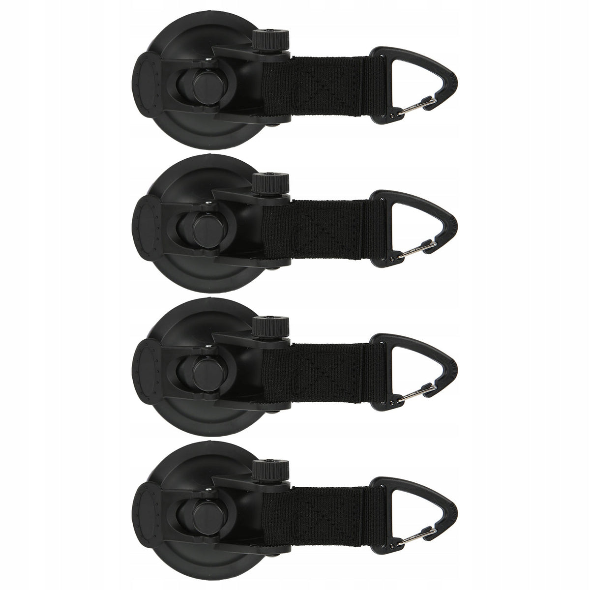 SUCTION CUPS CAMPING FOR MOUNTING AWNING TARPAULIN HANGER MOTORHOME 4 PCS Packaging status original