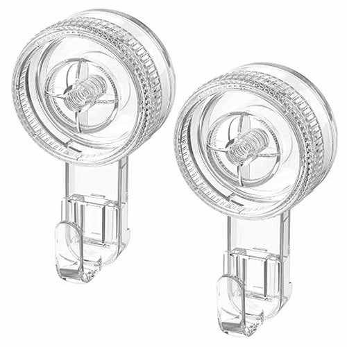 SUCTION HOOKS SELF-ADHESIVE FOR KITCHEN BATHROOM LOAD CAPACITY 5KG 2PCS