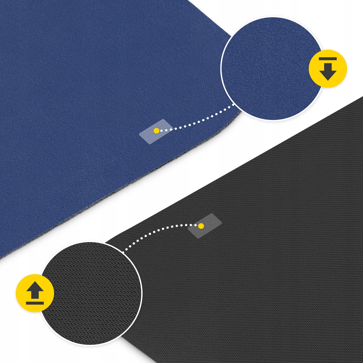SUEDE MAT FOR YOGA AND EXERCISE FOR MEDITATION AND PILATES LIGHT SOFT 1,5 MM EAN (GTIN) 5905973405713