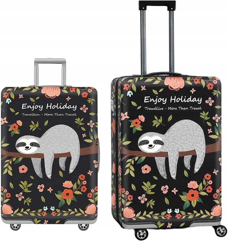SUITCASE COVER 26-28 CM FLEXIBLE LOCK L WASHABLE