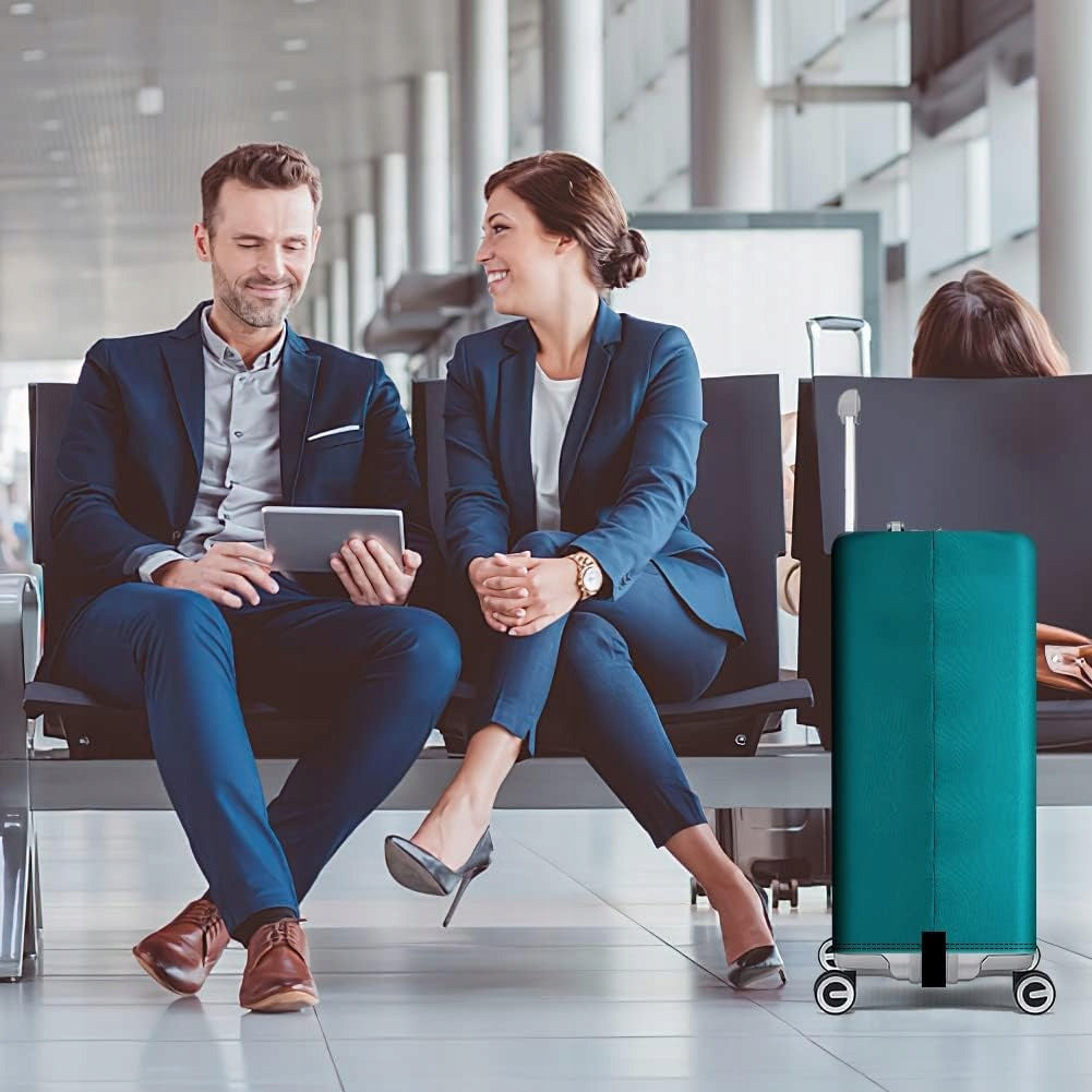 SUITCASE COVER 29-32 INCHES FLEXIBLE PROTECTIVE XL Color transparent
