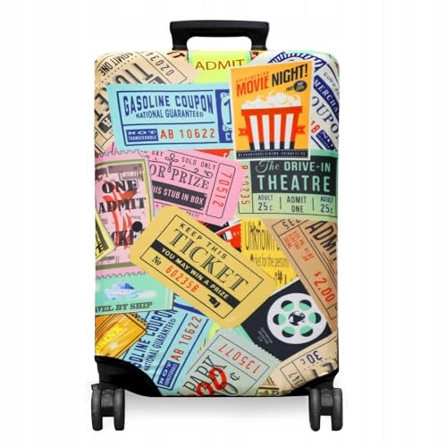 SUITCASE COVER 48 53 CM PROTECTIVE POLYESTER TRAVEL HOME gift Brand no brand