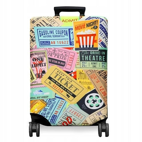 SUITCASE COVER 48 53 CM PROTECTIVE POLYESTER TRAVEL HOME gift