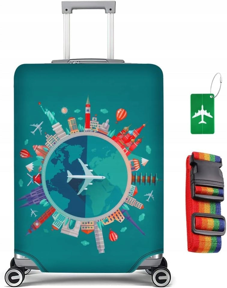 SUITCASE COVER ELASTIC XL 29-32 INCHES WITH SET