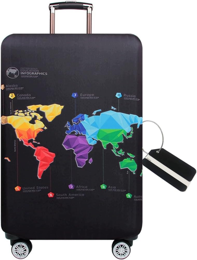 SUITCASE COVER FLEXIBLE 18-32" THICKER WATERPROOF