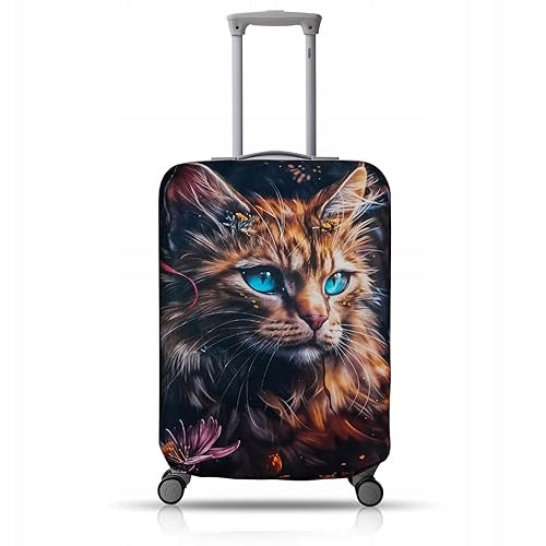 SUITCASE COVER FLEXIBLE LUGGAGE PROTECTION TRAVEL 5 SIZES