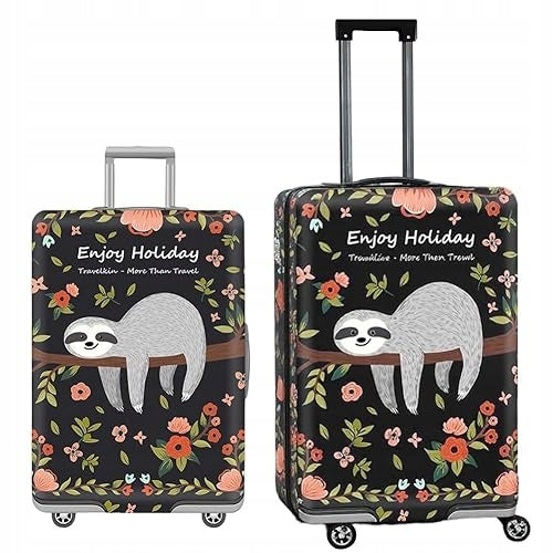 SUITCASE COVER FLEXIBLE PROTECTIVE POLYESTER TRIP HOME