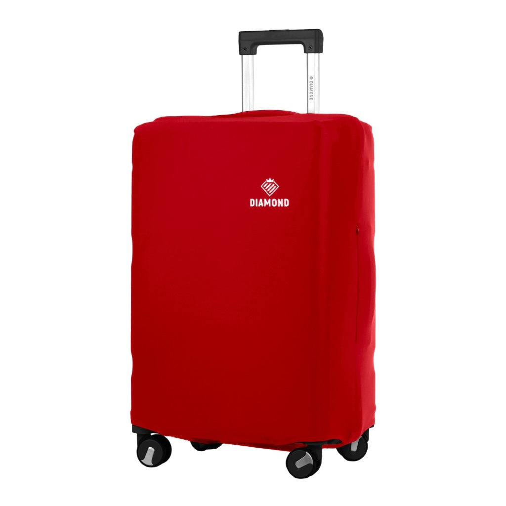 SUITCASE COVER MEDIUM M Travel CASE Protective LUGGAGE DURABLE Red Packaging status original