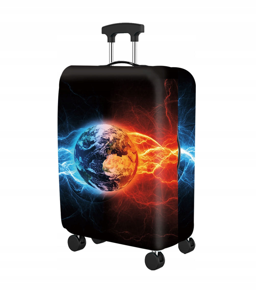 SUITCASE COVER PLANET FLEXIBLE LUGGAGE PROTECTOR POUCH 62x43x27cm