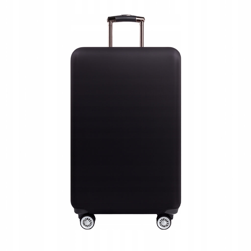 SUITCASE COVER WITH LOCK BLACK PROTECTIVE CASE SIZE M