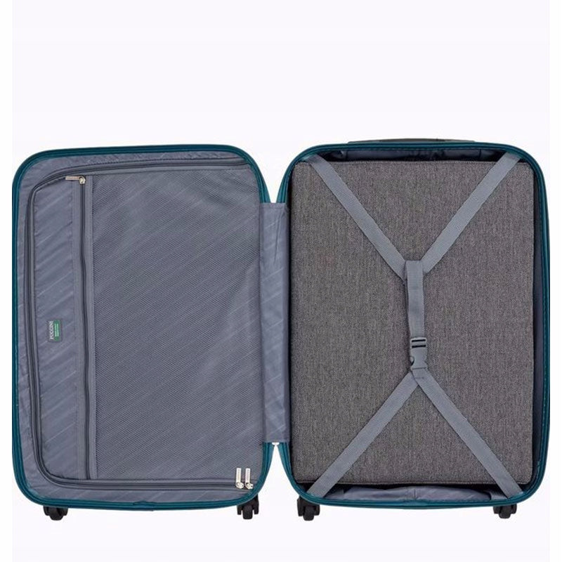 SUITCASE LARGE PUCCINI PARIS ABS03A-5A GREEN Height 77 cm