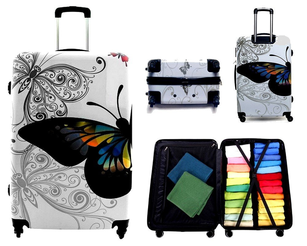 SUITCASE LARGE TRAVEL WHEELS BAGIA 15 DESIGNS XXL