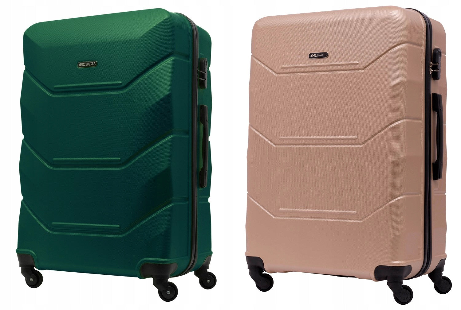 SUITCASE LARGE TRAVEL WHEELS LUGGAGE STRONG EXCLUSIVE XXXL 15 COLORS Brand Bagia