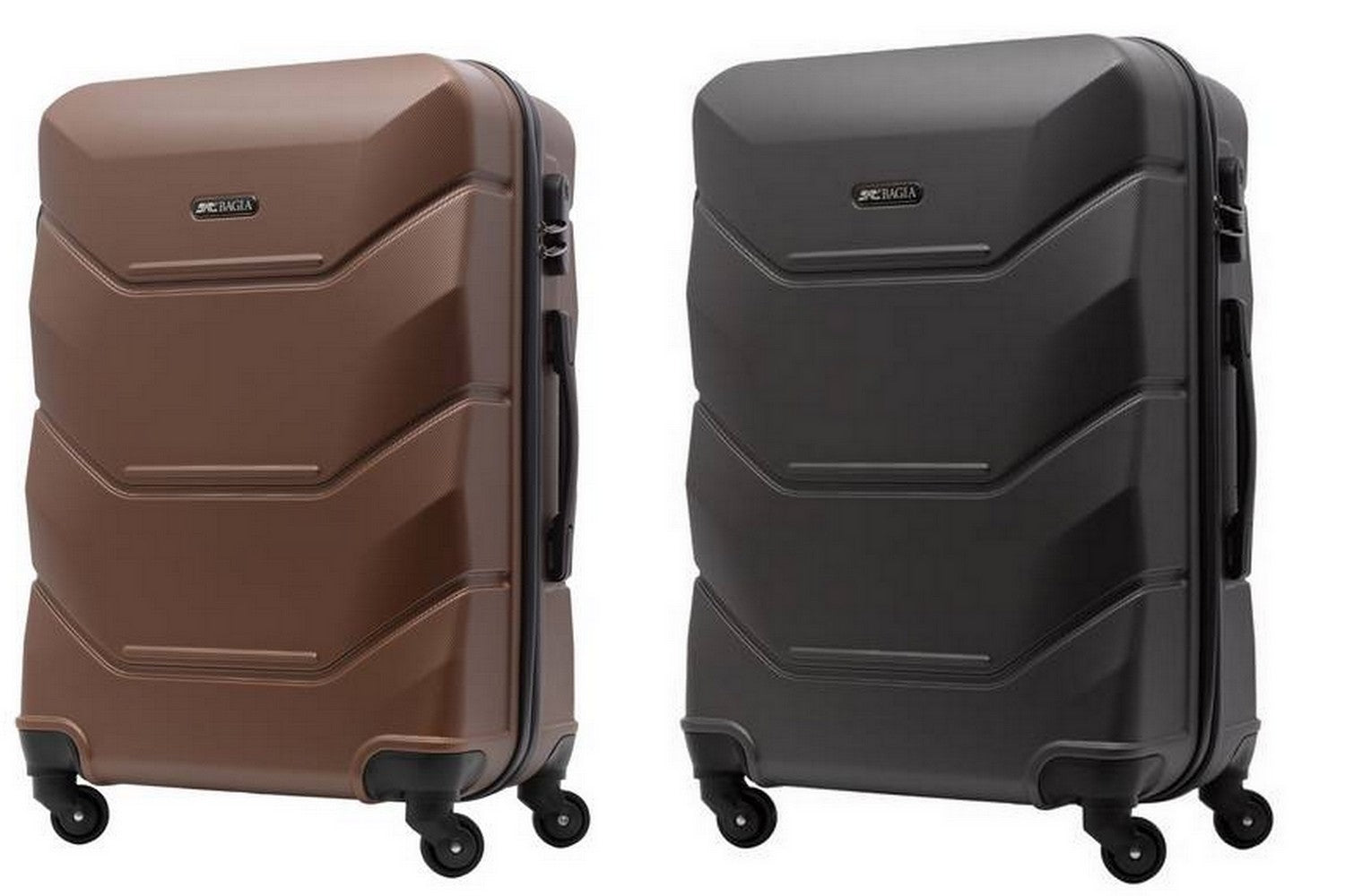 SUITCASE LARGE TRAVEL WHEELS LUGGAGE STRONG EXCLUSIVE XXXL 15 COLORS Depth (shorter edge) 30 cm