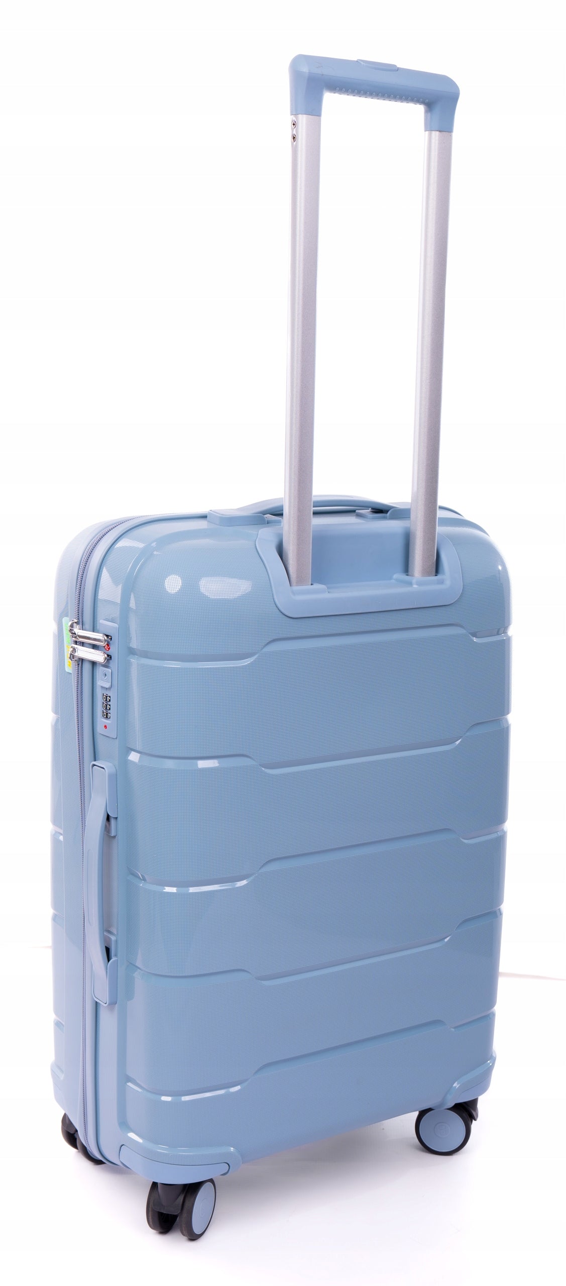 SUITCASE LARGE XXL INDESTRUCTIBLE LUGGAGE DOUBLE WHEELS POLYPROPYLENE Model HU357