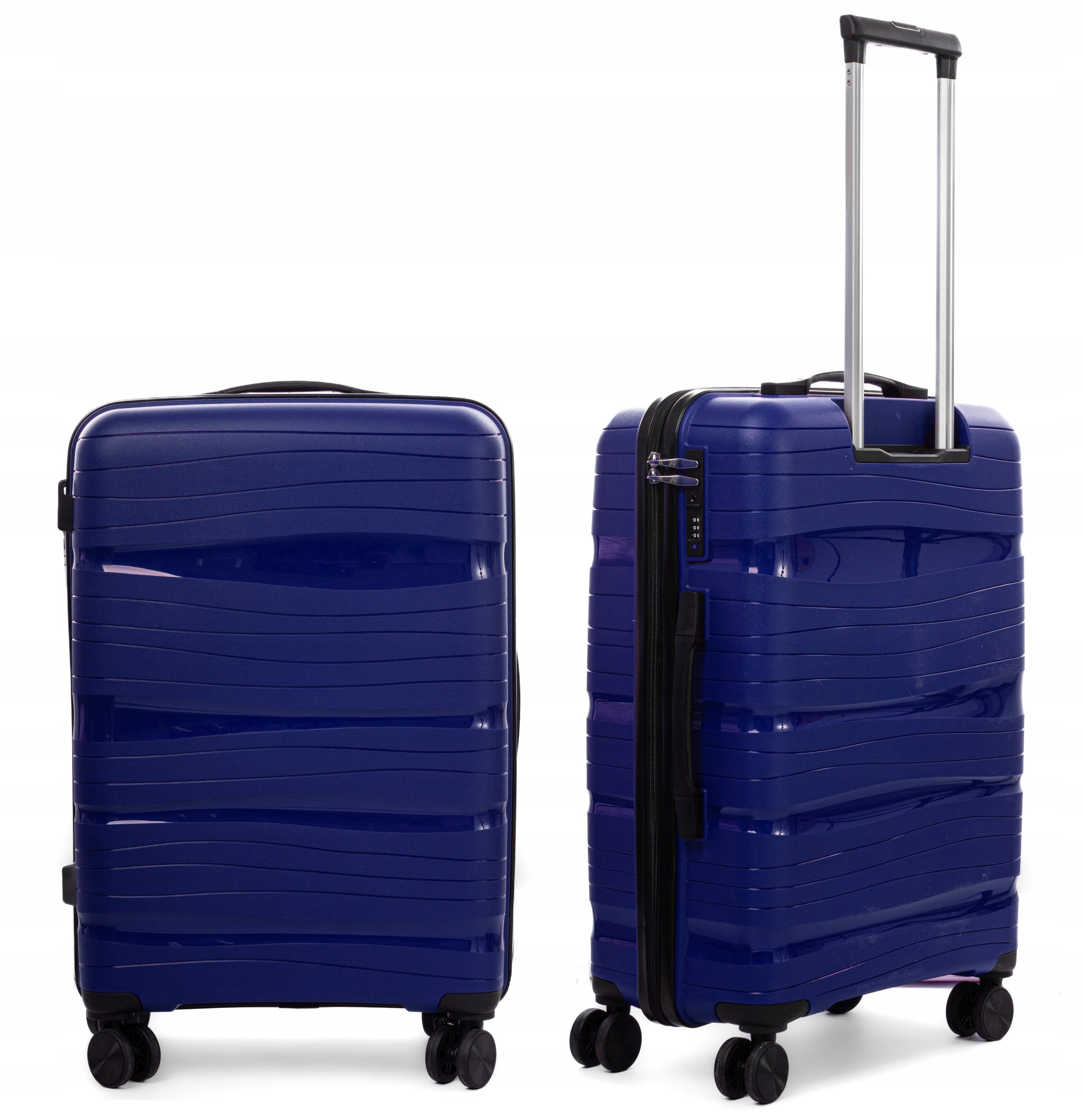 SUITCASE MEDIUM XL INDESTRUCTIBLE RGL DOUBLE WHEELS POLYPROPYLENE LUGGAGE Brand RGL