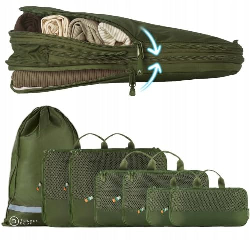 SUITCASE ORGANIZER SET COMPRESSION ANKLE PACK FOR ORGANIZATION Packaging status original