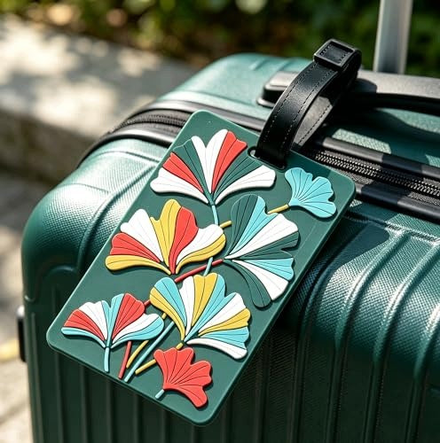 SUITCASE PENDANTS TROPICAL LEAVES SILICONE 3 PIECES TRAVEL Silicone Manufacturer code SWC5908151310519