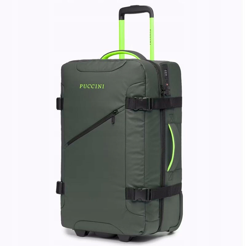 SUITCASE PUCCINI MEDIUM SOFT ON 2 WHEELS EM50249B-5D COLORADO GREEN