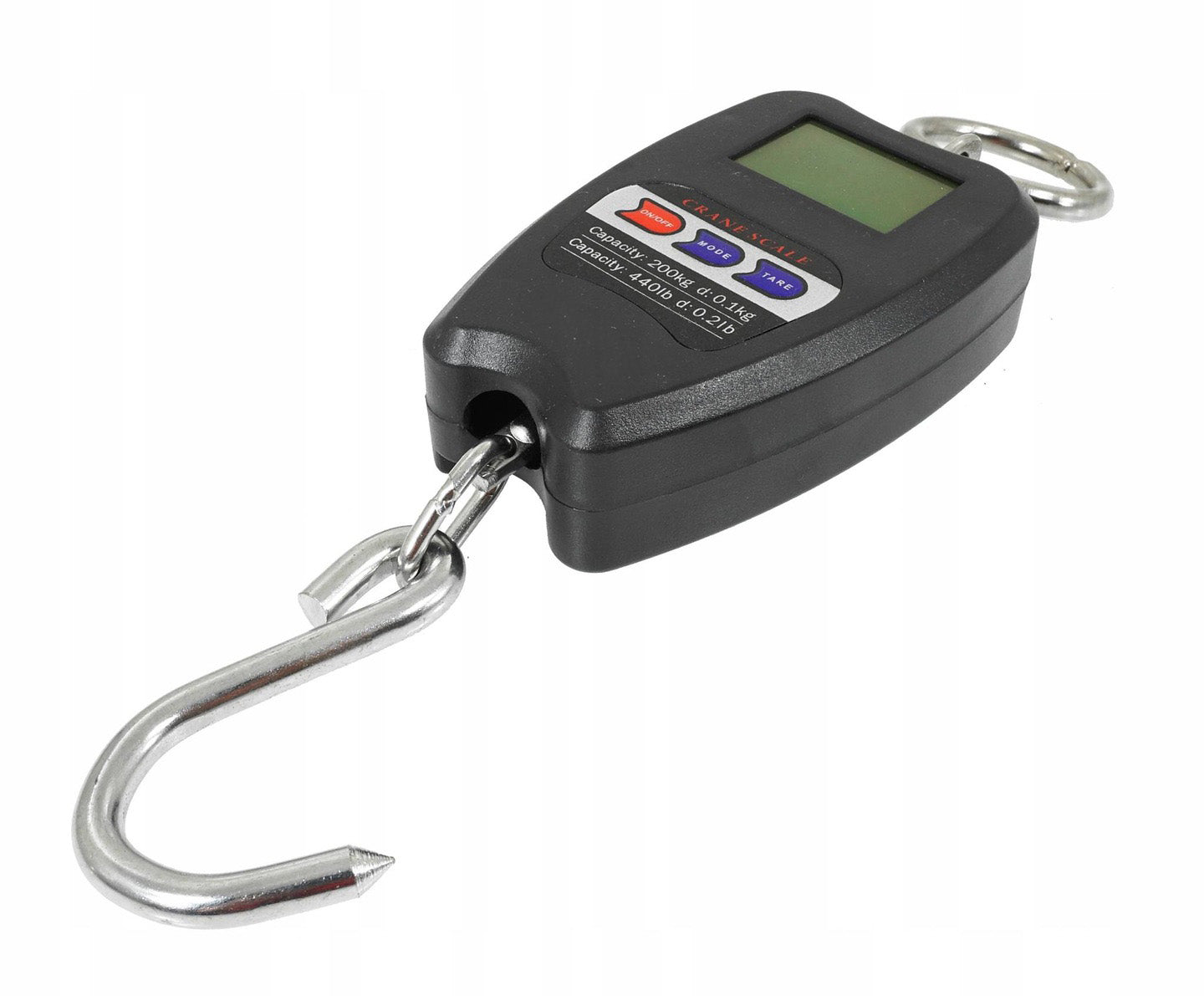 SUITCASE SCALE CARP FISH MANUAL HOOK 200KG INDUSTRIAL ELECTRONIC Brand Rossner