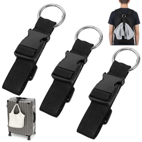 SUITCASE STRAPS ADJUSTABLE NYLON BACKPACK LUGGAGE SET OF 3 Brand no brand