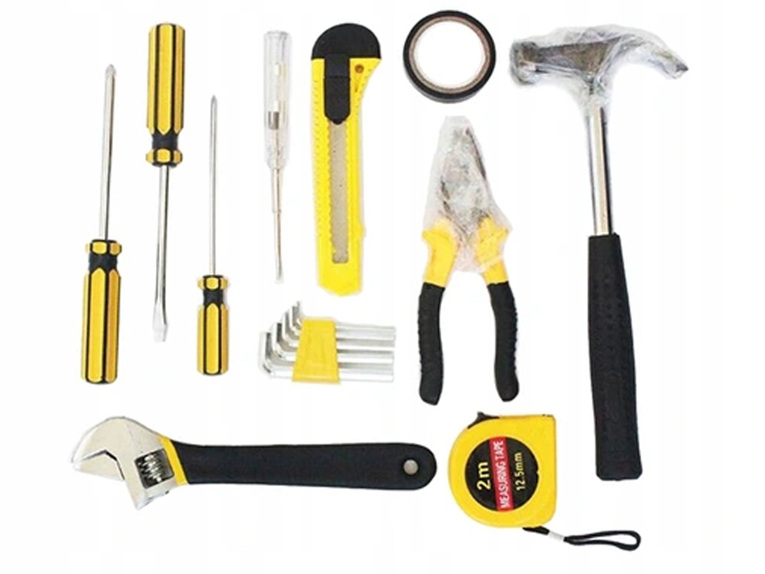SUITCASE Tool set screwdrivers wallpaper hammer scoop ticks 16 el. Brand Verk Group