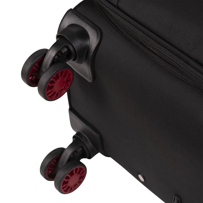 SUITCASE WINGS CABIN DIPPER SOFT EXPANDABLE 20" 42L BLACK Kind soft