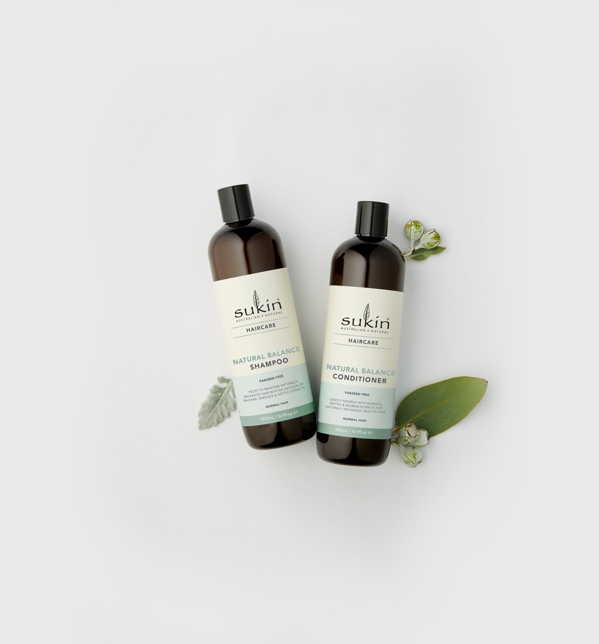 Balansuojantis plaukų šampūnas Sukin Natural Balance 500 ml