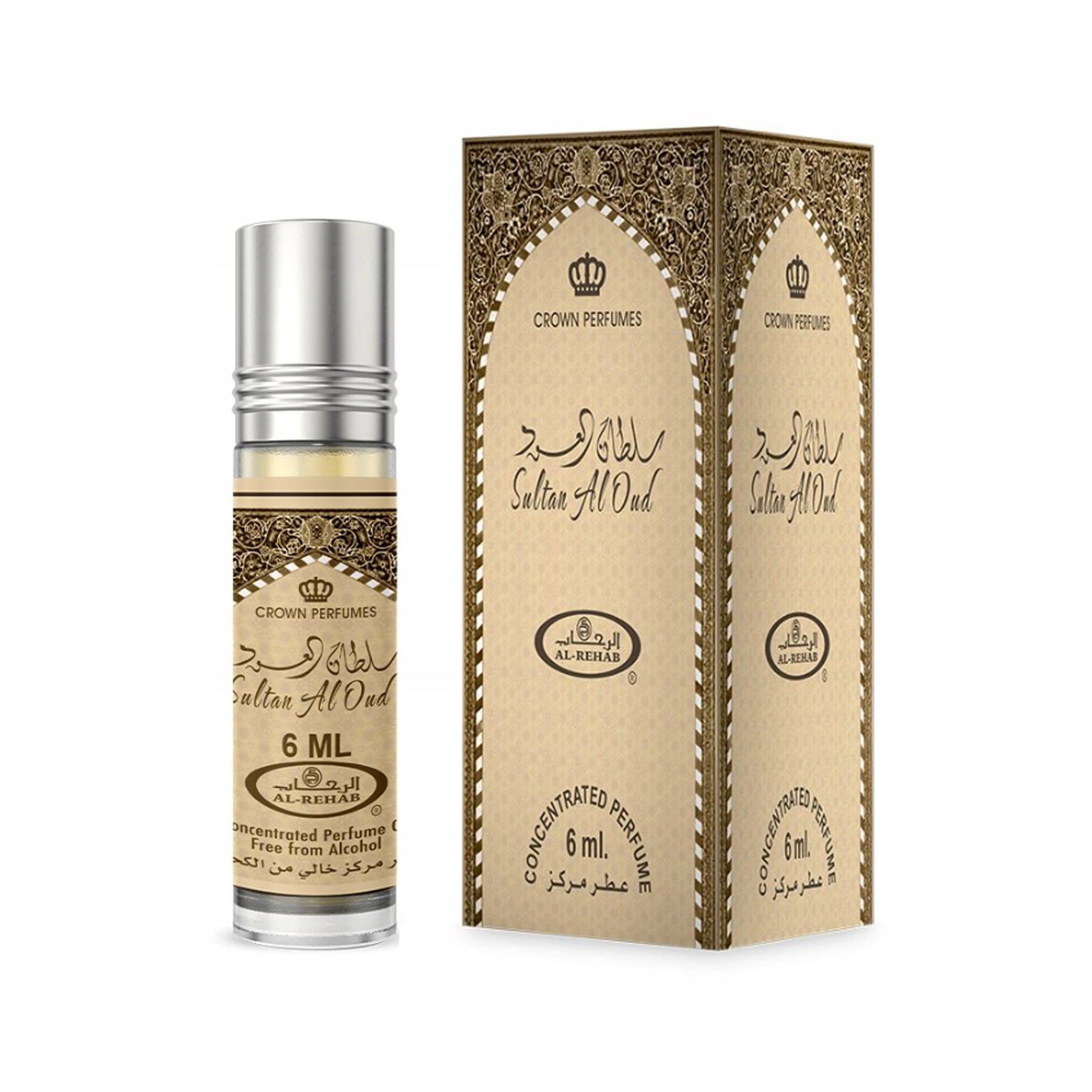 SULTAN AL OUD Perfumed CPO 6 ml Al Rehab Spicy Fragrance For Him Manufacturer code EM_128