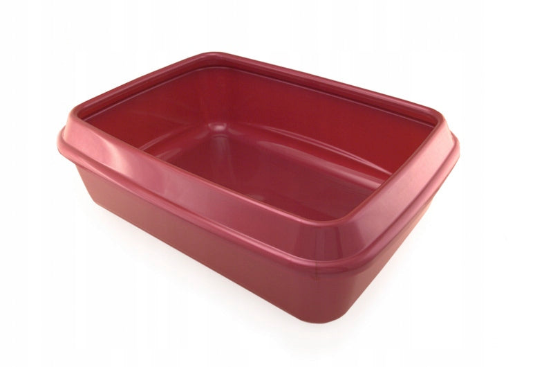 SUM-PLAST CAT LITTER BOX 45x33x14cm MIX OF COLORS