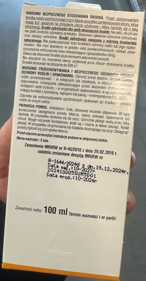 SUMIN Chwastox Newly TRIO 390SL herbicidal 100 ml Packaging status original