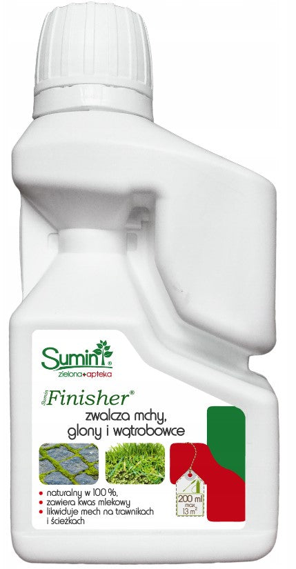 SUMIN Finisher for moss and algae in lawn and other surfaces 200 ml