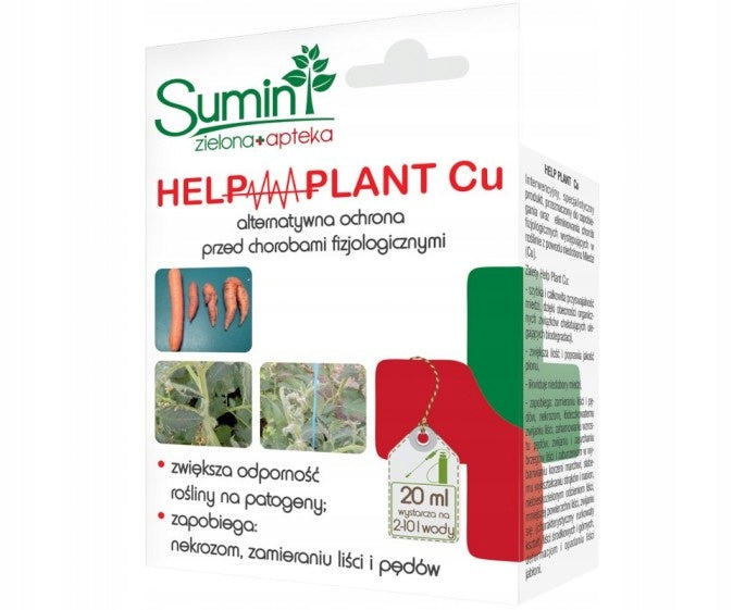 SUMIN HELP PLANT CU 20ML COPPER DEFICIENCY SPRAYING FERTILIZER REPLENISHES DEFICIENCIES Packaging status original