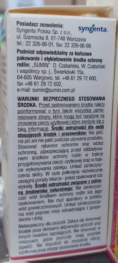SUMIN KARATE ZEON 050 CS Insecticide for STONKA APHIDS GARBAGE 50 ml Manufacturer code 050 CS