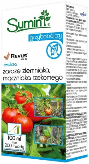 SUMIN REVUS 250 SC fungicide fights potato blight 100 ml
