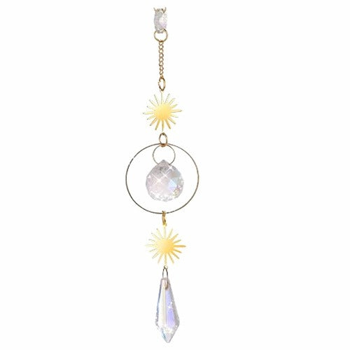 SUN CATCHER PRISM CRYSTAL RAINBOW FOR WINDOW GIFT FOR MOM