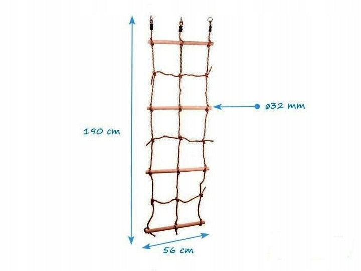SUN - LADDER NET - MONKEY GROVE - FOR SQUARE TOYS FOR CHILDREN - 560x1900 Brand MK-PLAST