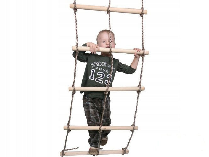 SUN - LADDER NET - MONKEY GROVE - FOR SQUARE TOYS FOR CHILDREN - 560x1900 Included ropes nets