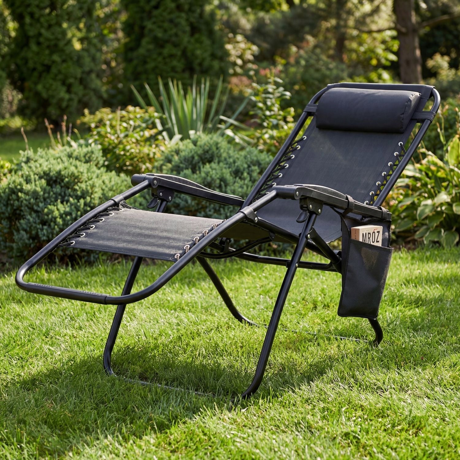 SUN LOUNGER BEACH CHAIR FOLDING ZERO GRAVITY ADJUSTABLE LUVERNO Model Ou-1105150309
