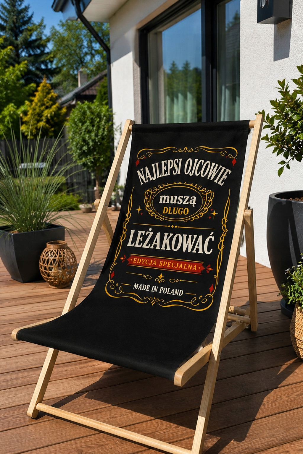 SUN LOUNGER FOR DAD FATHER'S DAY BEST FATHERS MUST LONG MATURE GIFT Brand no brand